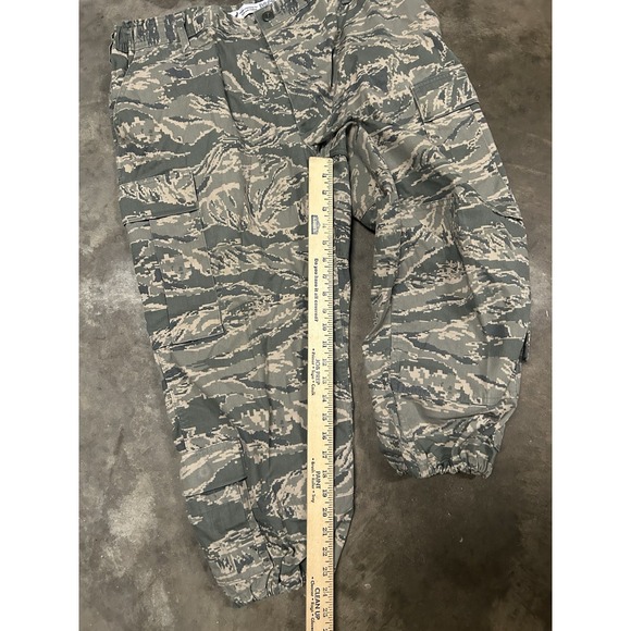 US Air Force Pants Green Tiger Camo Utility Cargo DSCP Mens Size 40S (38x24) - Picture 5 of 5